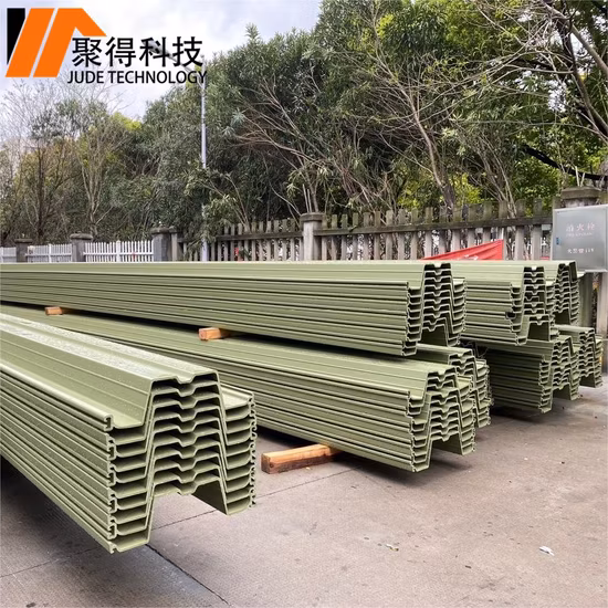 High Strenth Seawall Panels Vinyl Sheet Piling PVC Sheet Pile