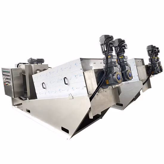 Sludge Dewatering Equipment Machine for Wastewater Treatment