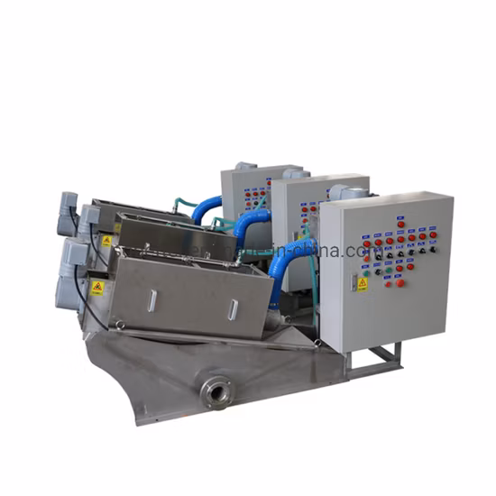Hinght Quality Sludge Treatment Sludge Dewatering Equipment Volute Sludge Dewatering Machine