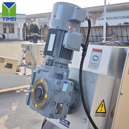 Waste Water Treatment Screw Filter Press Volute Sludge Dewatering Separation Equipme for Texile Wastewater Treatment