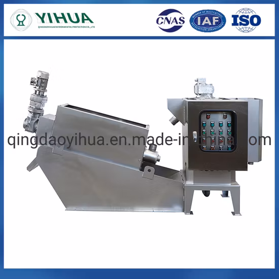 Automated Dewatering Sludge Automated Dewatering Equipment Machine Automatic Screw Waste Water