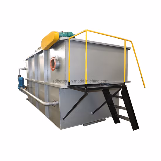 Quality Guarantee Dissolved Air Flotation Machine Water Treatment Equipment